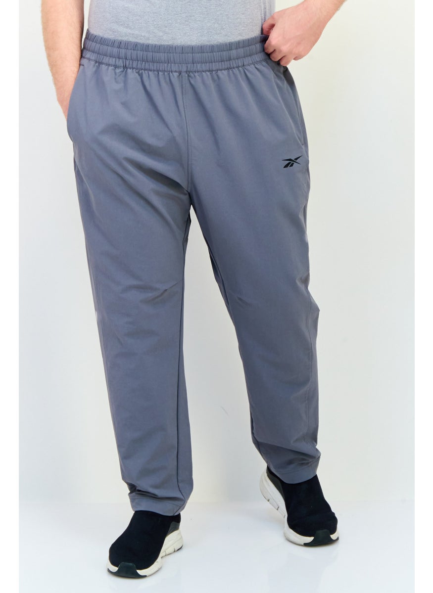 Reebok Men Sportswear Fit Outdoor Sweatpants, Grey  - Image 1