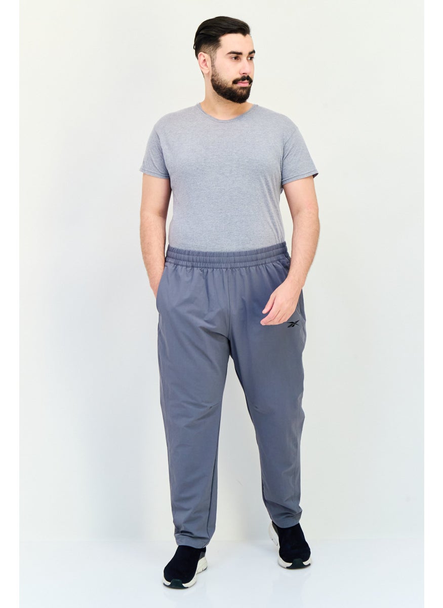 Reebok Men Sportswear Fit Outdoor Sweatpants, Grey  - Image 4