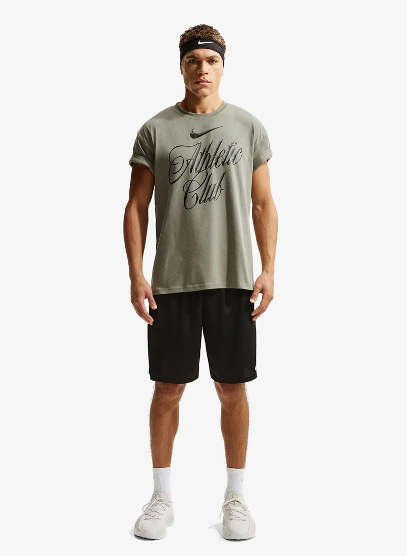 Nike LIGHT ARMY Loose Script T-Shirt for Men | Best Price UAE