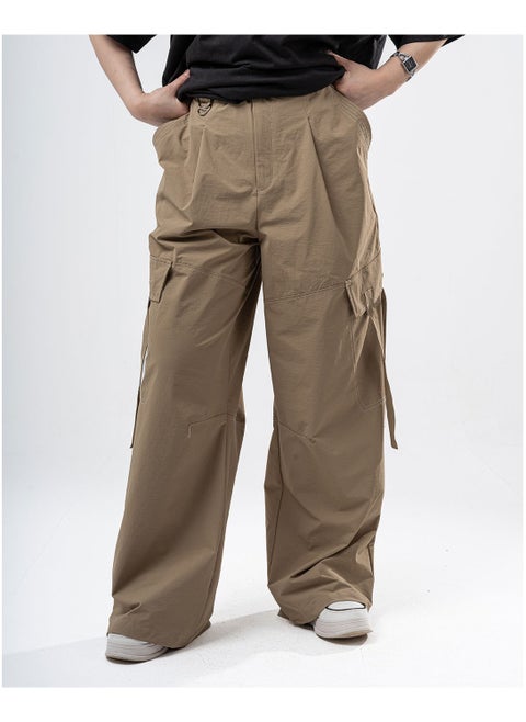 Women's Cargo, wide leg Loose fit