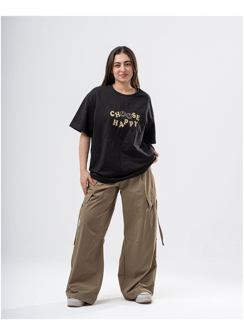 Arafa - Women's Cargo, wide leg Loose fit - Image 1