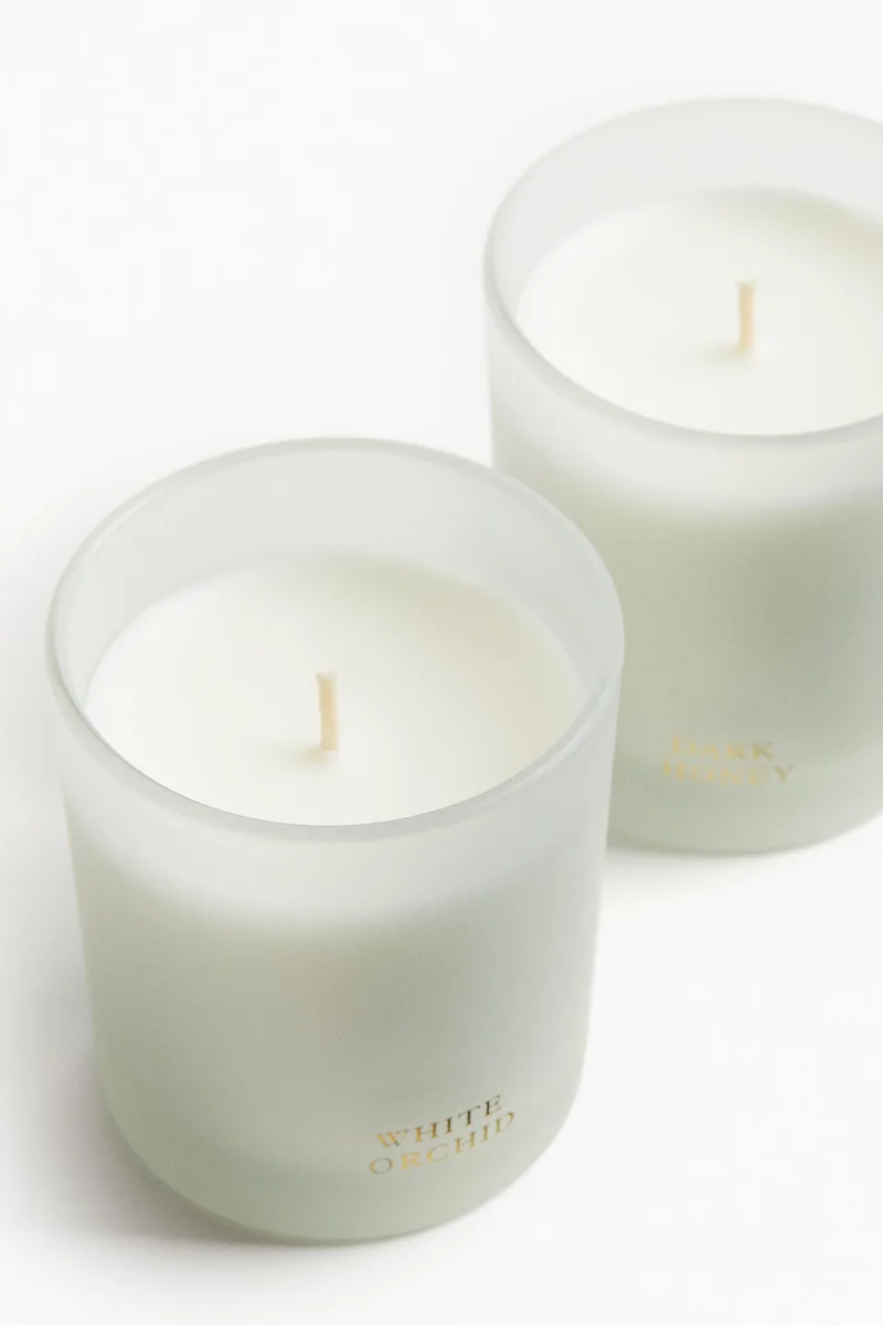 H&M Gift-boxed 2-pack scented candles