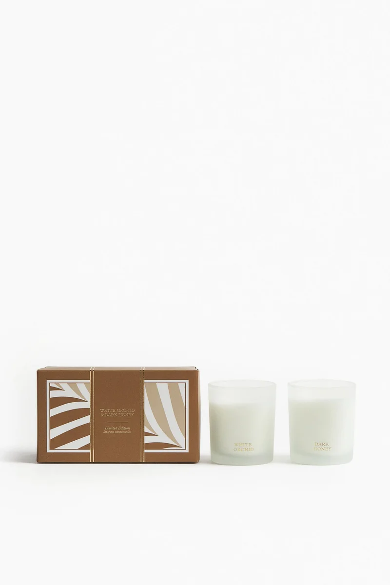 H&M Gift-boxed 2-pack scented candles