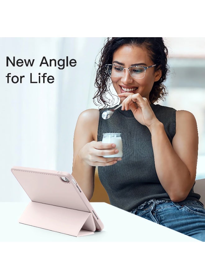 حافظة iPad 10.9 الجيل العاشر (2022) / iPad الجيل الحادي عشر A16 (2025) - غطاء نحيف مغناطيسي ثلاثي الطي مع حامل قلم رصاص، وخاصية السكون/التنشيط التلقائي، وحماية خفيفة الوزن ومقاومة للصدمات - Image 2