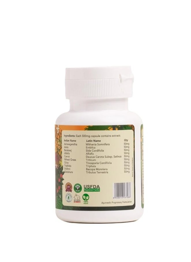 QAADU Qaadu 360 Boost Multivitamin for Men and Women 60 Capsule Immunity Booster  - Image 3