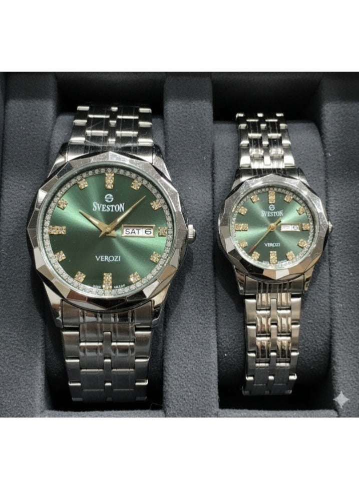 Sveston New  couple Luxury & International Brand watches , premier quality Watches . made in Japan