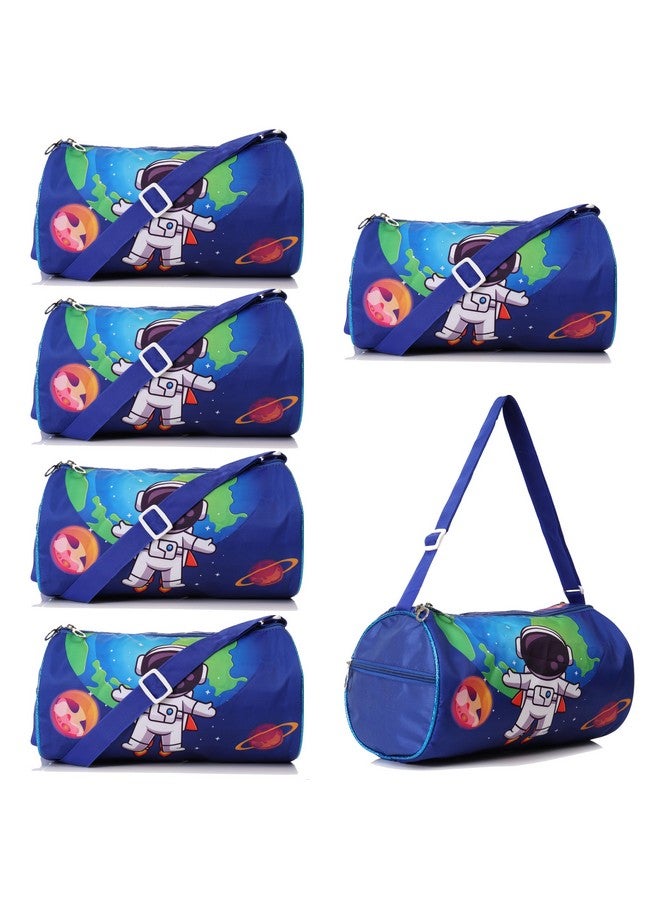 Asera 6 Pcs Duffle Bag for Kids/Boys/Girls | Whimsical and Sturdy Bag | Best for Travel and Play | Return Gifts Birthday Party for Kids (Space) - Image 1