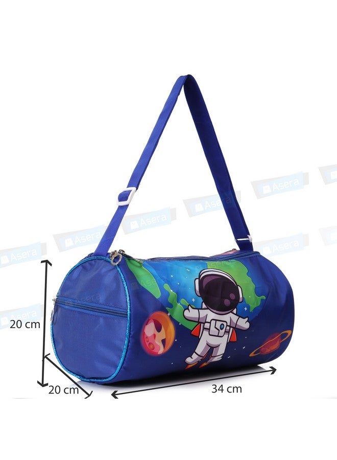 Asera 6 Pcs Duffle Bag for Kids/Boys/Girls | Whimsical and Sturdy Bag | Best for Travel and Play | Return Gifts Birthday Party for Kids (Space) - Image 2