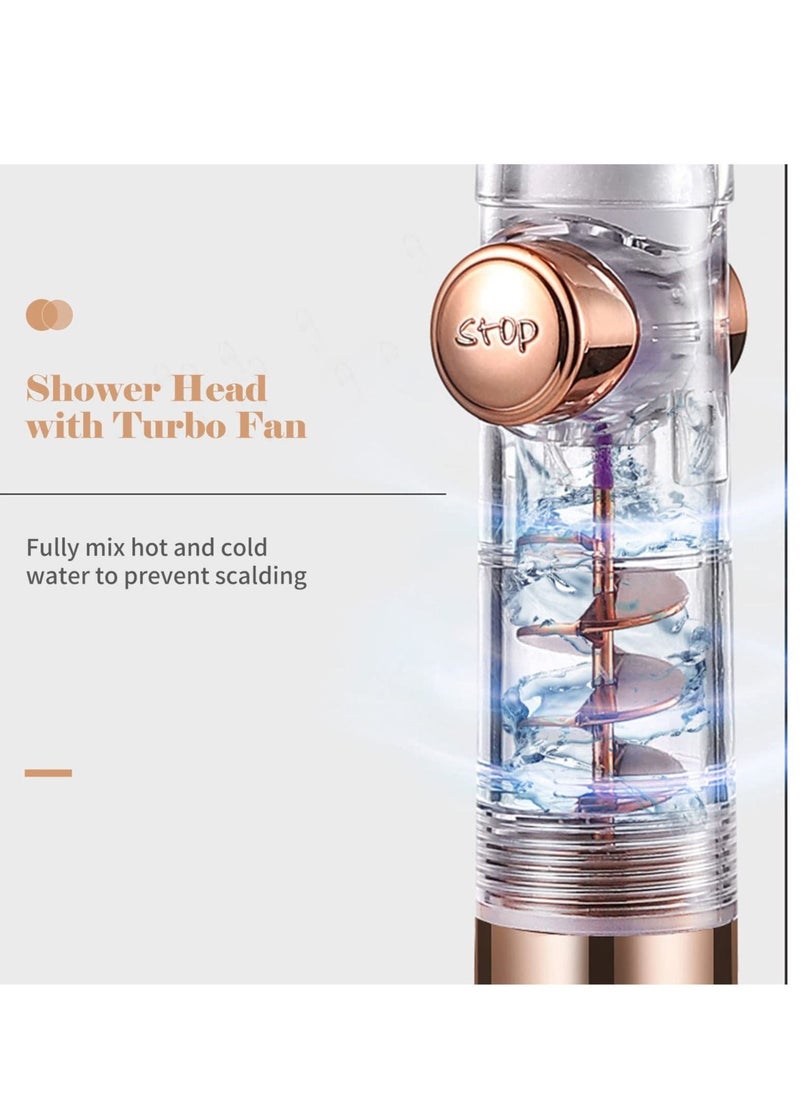 Generic - High Pressure Handheld Shower Head with Turbo Fan - Image 1