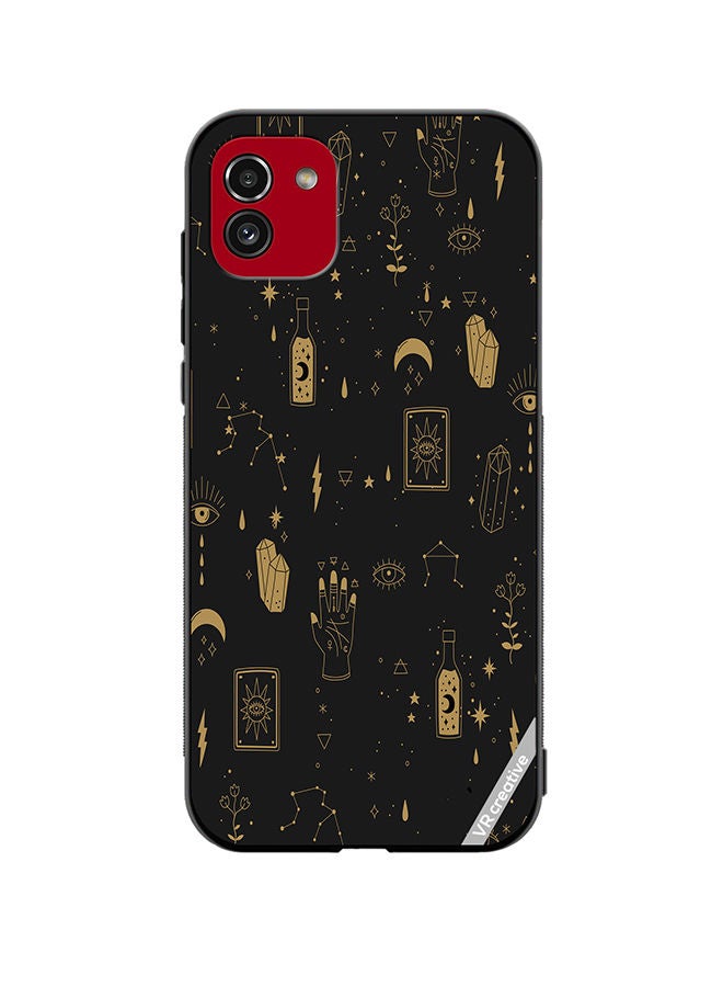 VR CREATIVE Protective Case Cover For Samsung Galaxy A03 Abstract Design Multicolour - Image 1