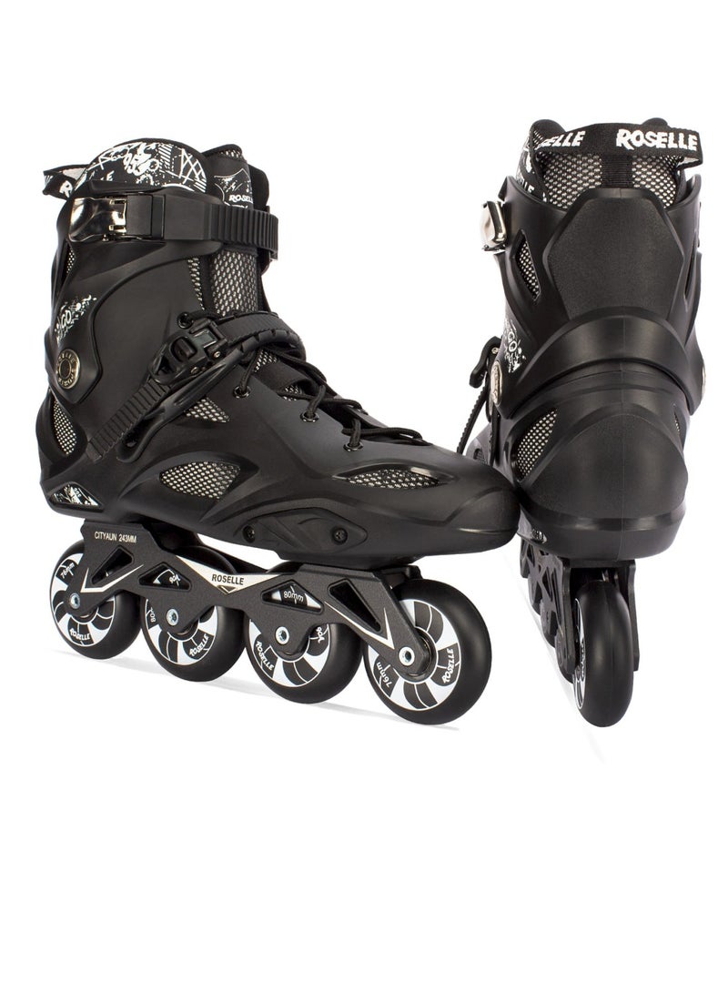 Professional Inline Skates Shoes With High Speed non break Single Row Skating Shoes for Men Women and Youth