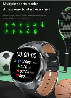 POWER Smart Watch 300mAh 1.53'' Smart Watches for Men Smartwatches Bluetooth Make/Answer Calls Fitness Modes and Sleep Modes Multi-app Message Reminder Monitor Multi Language  - Image 3