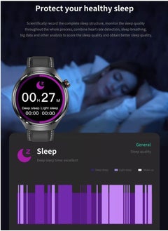 POWER Smart Watch 300mAh 1.53'' Smart Watches for Men Smartwatches Bluetooth Make/Answer Calls Fitness Modes and Sleep Modes Multi-app Message Reminder Monitor Multi Language  - Image 5