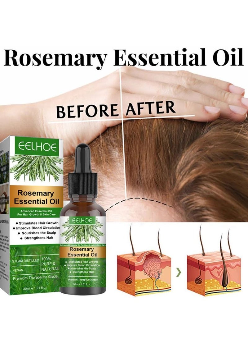 إيلهو زيت اكليل الجبل  للعناية بالشعر - Image 3