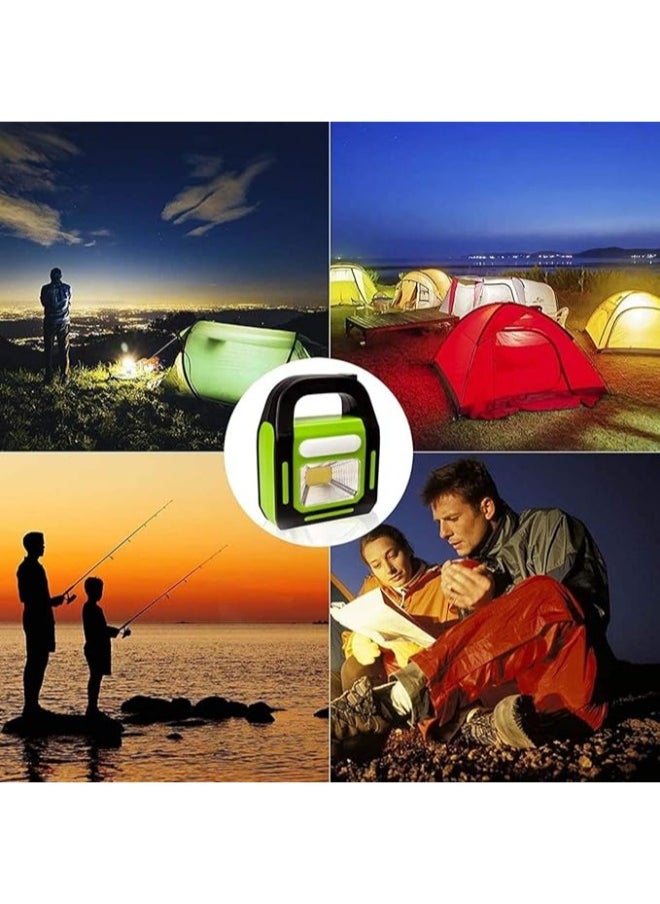Generic - Emergency Flashlights Manual for Camping and Hiking, 3 LED Lighting Systems Powerful for Heavy Duty Work with a Sharpener - Blue - Image 1