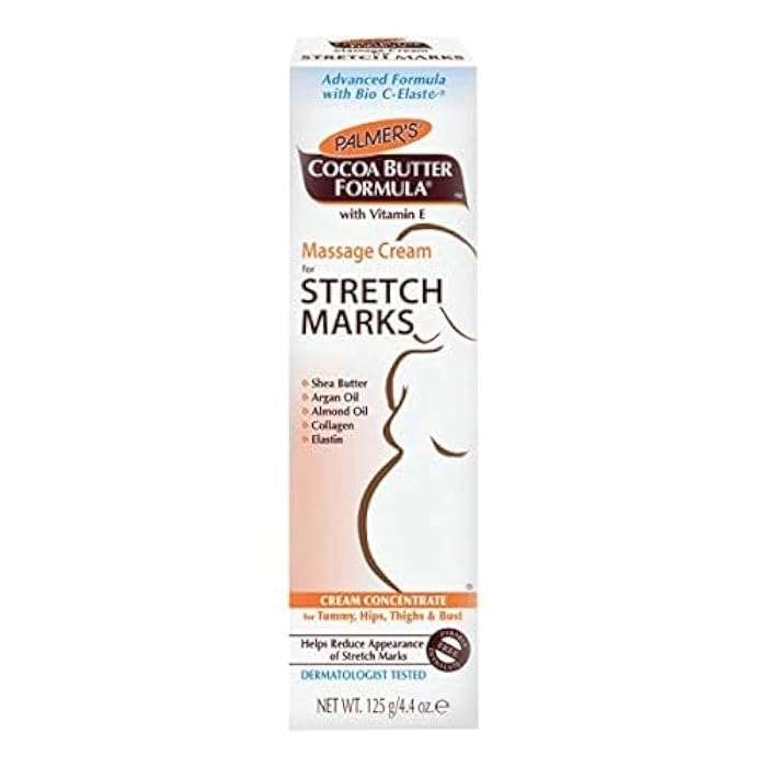 Palmers Massage Cream for Stretch Marks, 125 ml - 2724465997184