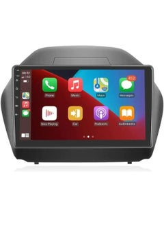Android Screen For Hyundai Tucson IX35 2009 To 2015 4Gb RAM Support Apple Carplay Android Auto Wireless QLED Touch Screen Bluetooth Calls Music USB Navigation