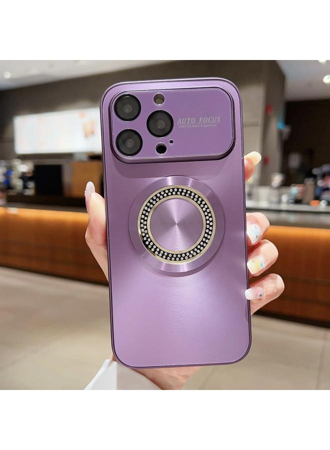 اس-توب جراب هاتف مغناطيسي مكبر ماسي بنافذة كبيرة لهاتف iPhone 15 Pro - Image 1