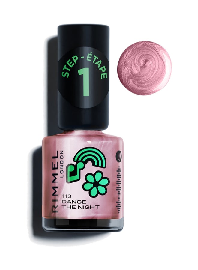 RIMMEL LONDON Full Volume Collection Super Gel Nail Polish - 113 - Dance the Night, 12ml - Image 4