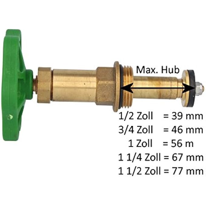 GREASE CHAMBER UPPER VALVE TOP 1 1/4 INCH (5/4 INCH) FOR ANGLE SEAT VALVE FREE-FLOW VALVE - NON-RISING SPINDLE - Image 3