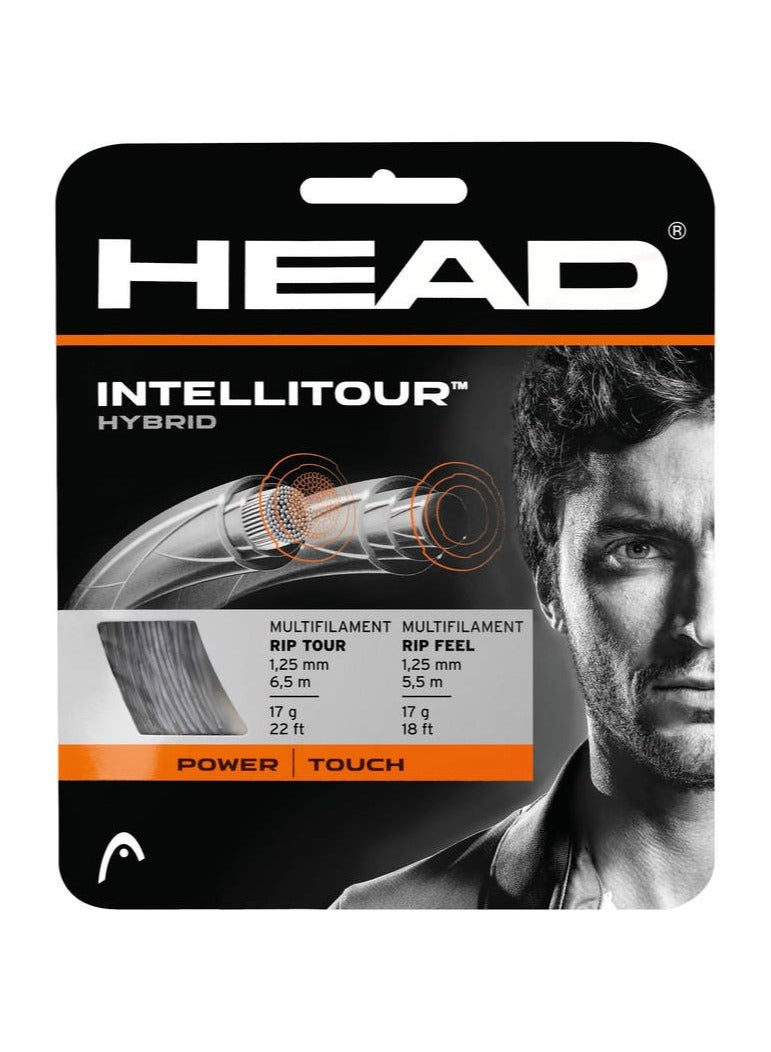 HEAD Intellitour Tennis String - Hybrid String For Control And Better Feel, 1.25mm - Image 1