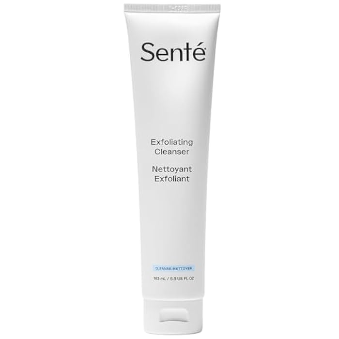 Sente Senté Exfoliating Cleanser | Gentle Chemical Exfoliator | Improves Skin Clarity by Diminishing Appearance of Dark Spots | Glycolic & Phytic Acid | 5.5 Fl oz - Image 1