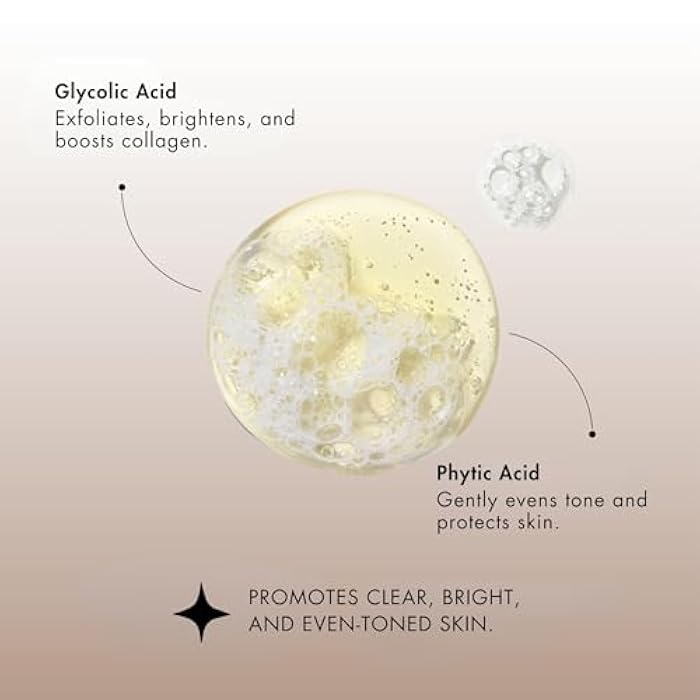Sente Senté Exfoliating Cleanser | Gentle Chemical Exfoliator | Improves Skin Clarity by Diminishing Appearance of Dark Spots | Glycolic & Phytic Acid | 5.5 Fl oz - Image 3