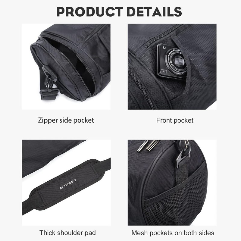 Sports Gym Bag Workout Lightweight Duffel Bags for Men and Women X-, Sport Gym Bag - Image 3