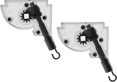Cutelec Cutelec 2pcs 2" Low Profile Wand Tilter Mechanism with Square Zinc Gear 3/16" (5mm) Hook Connection for Low Rail  - Image 1