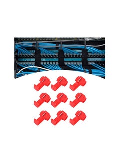 The Bros 210Pcs Quick Splice Wire Terminals Insulated Electric Wire Crimp Connectors for Electrical Controls and Power Supplies(Red)  - Image 4