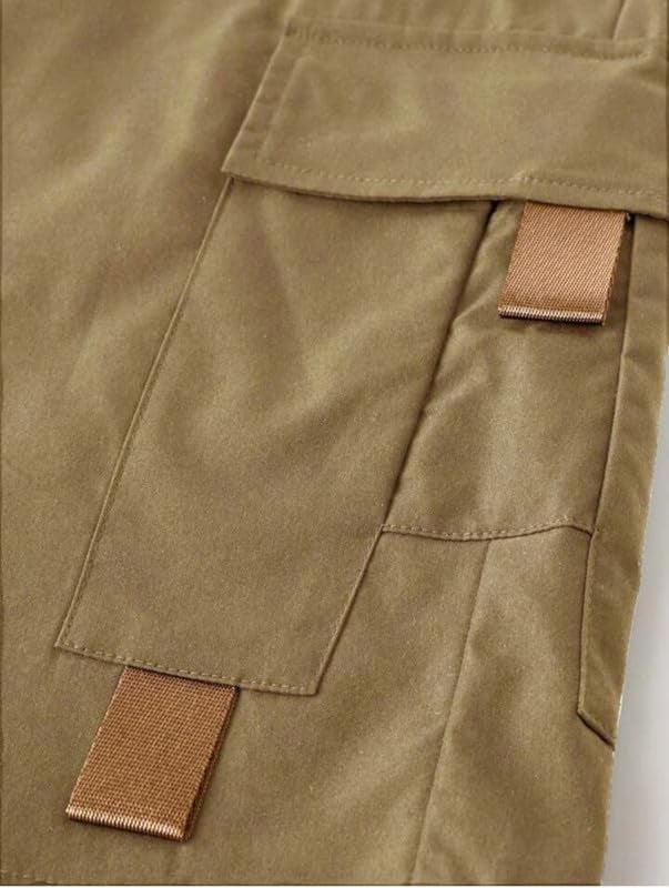 NoseQueen Men Fashion Cotton Shorts Pant for Men, Relaxed Fit Drawstring Waist Casual Half Pant for Man - Image 3