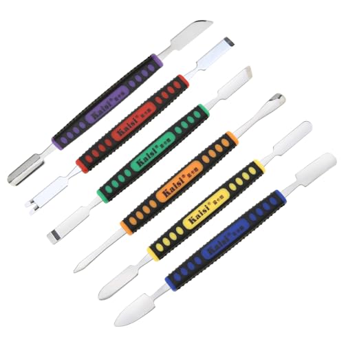 OriGlam 6pcs Dual Ends Metal Spudger Set, Professional Pry Opening Spudger, Prying Opening Repair Tool Kit for iPhone iPad iPod Mobile Phone Tablet Laptop Mp3 Watch - Image 2