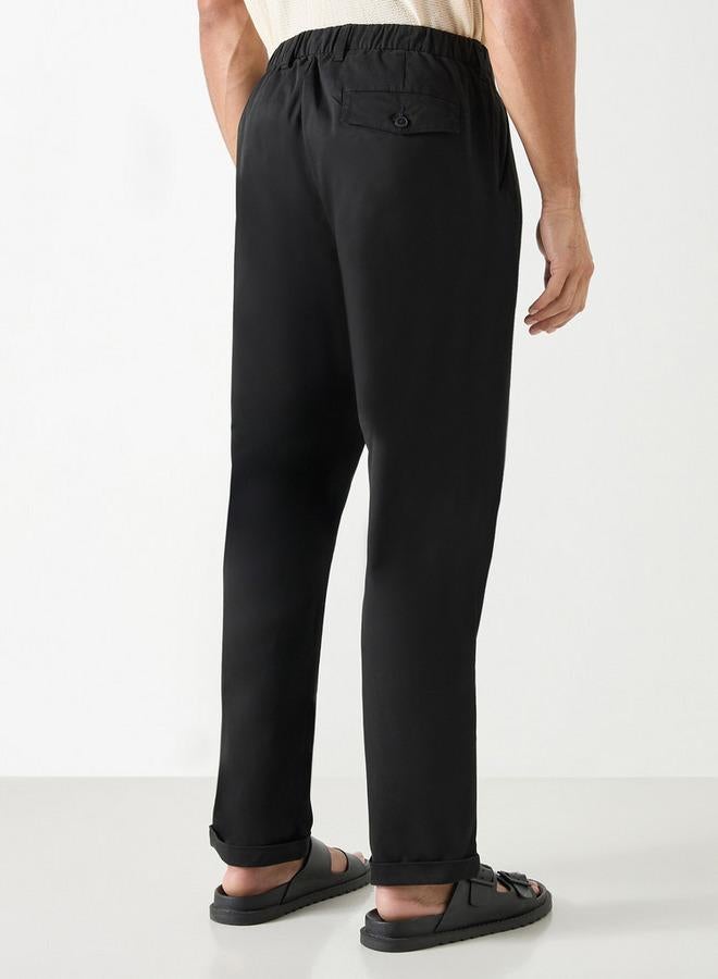 ايكونيك بنطلون سادة بقصّة عادية وجيوب من آيكونك - Image 3