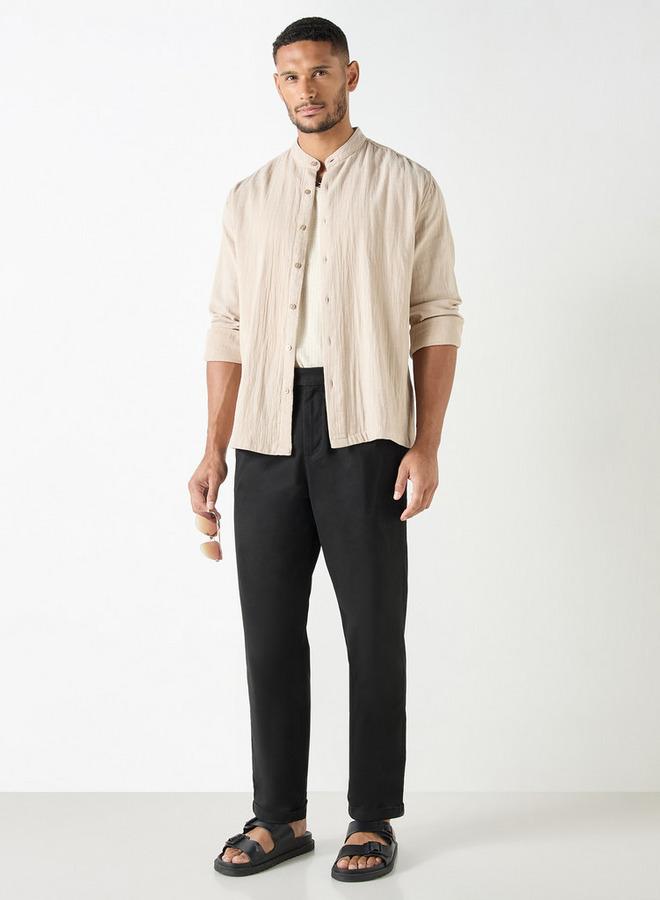 ايكونيك بنطلون سادة بقصّة عادية وجيوب من آيكونك - Image 2