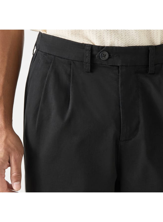 ايكونيك بنطلون سادة بقصّة عادية وجيوب من آيكونك - Image 4