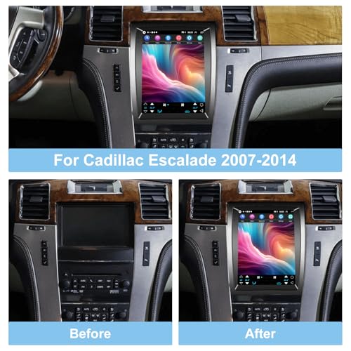 EKAT 2G64G Radio for Cadillac Escalade 20072014 97 inch Android Touch Screen Cadillac Escalade Car Stereo CarplayAndroid AutoEQ Audio1080PSWCBluetooth - Image 3