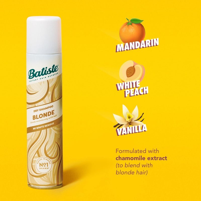 Batiste Dry Shampoo, Brilliant Blonde, 6.73 fl. oz. (Pack of 3) - Image 2