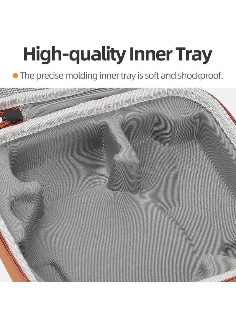 حمل حقيبة لـ DJI Flip حقيبة تخزين السفر المحمولة لـ DJI Flip اكسسوارات الطائرات بدون طيار (البرتقالي) - Image 4