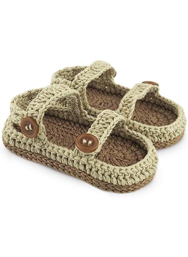 Jefferies Socks Jefferies Socks Baby Newborn Boy Sandal Crochet Bootie 