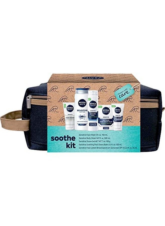 NIVEA MEN - Complete Collection Skin Care Set For Sensitive Skin 5 Piece Set - Image 1