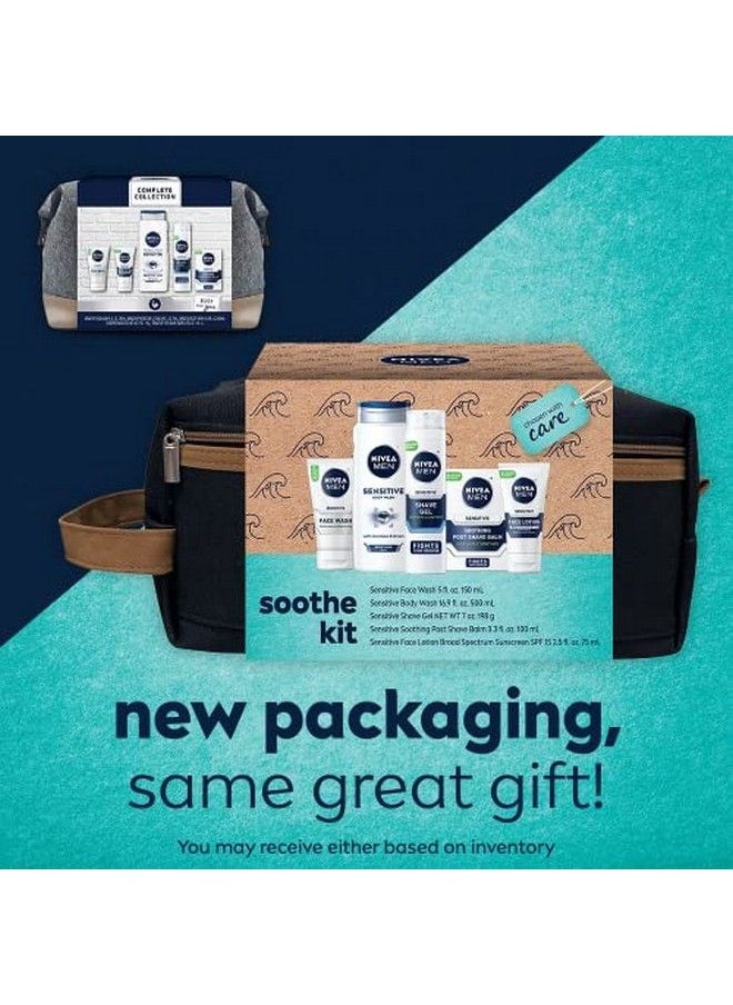 NIVEA MEN - Complete Collection Skin Care Set For Sensitive Skin 5 Piece Set - Image 1