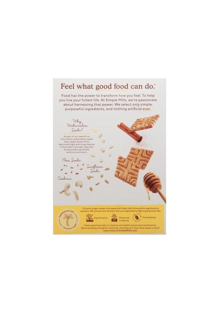 Simple Mills بسكويت بسيط ميلز بالعسل والقرفة - Image 5