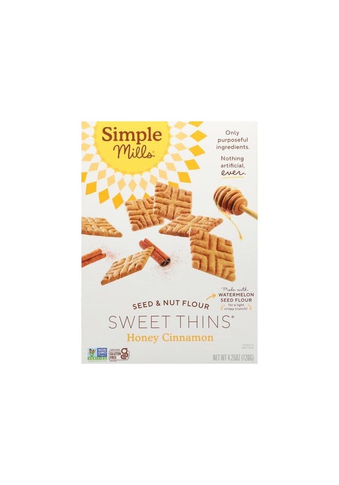Simple Mills بسكويت بسيط ميلز بالعسل والقرفة - Image 4