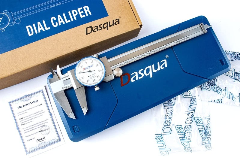 Dasqua 1332-4110 0-6" Machinist Grade Dial Caliper - Image 1