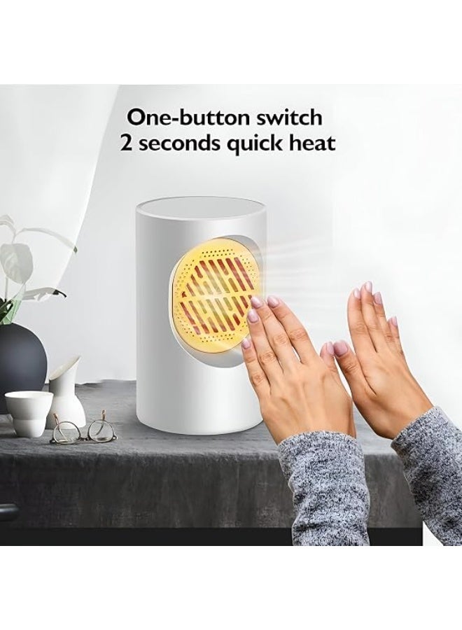 400W Multifunctional Electric Heater, Home Office Heater, Fast Heating Electric Heater, 50° Heat Distribution Angle, Low Noise Air Heating System - Image 3