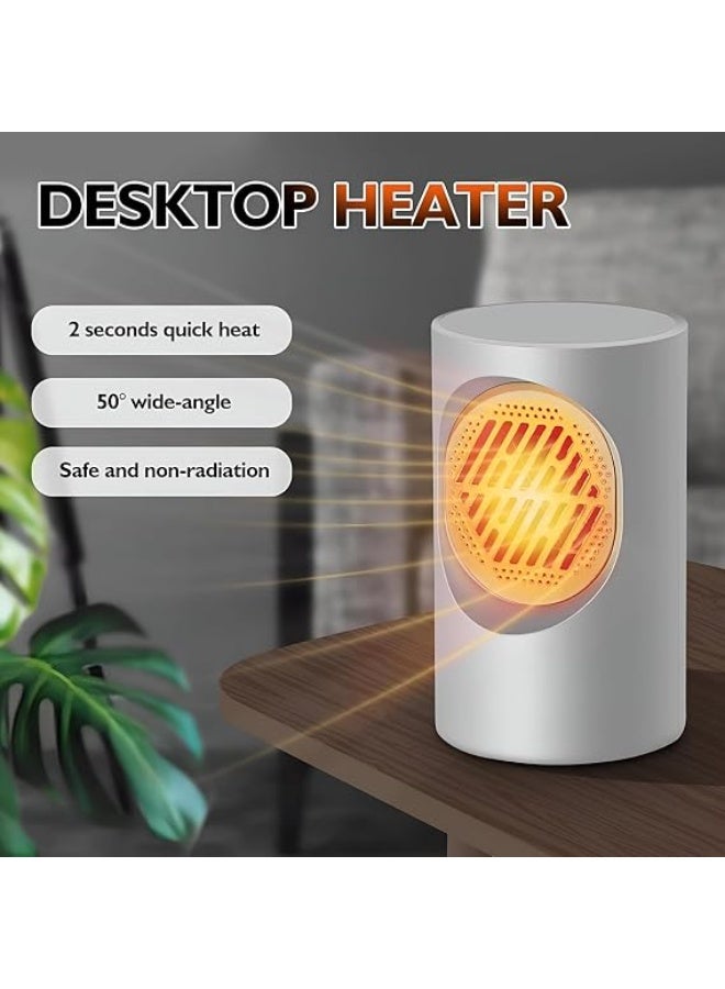 400W Multifunctional Electric Heater, Home Office Heater, Fast Heating Electric Heater, 50° Heat Distribution Angle, Low Noise Air Heating System - Image 5