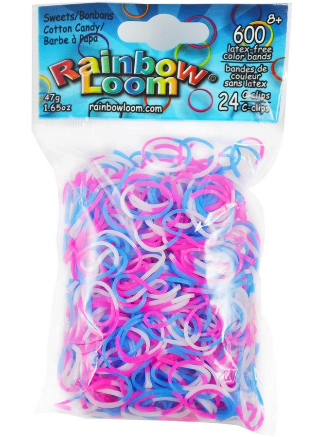 Rainbow Loom Sweets: Cotton Candy 