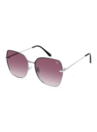 Woggles Stylish & Classy UV Protected Purple Oversized Sunglasses | Men & Women