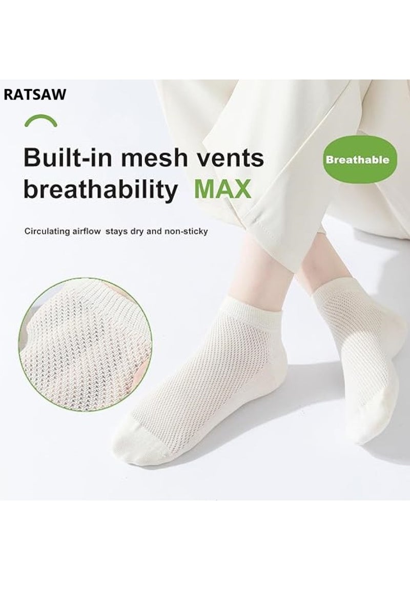 RATSAW Pairs of 8 Women Cotton Socks - Image 3