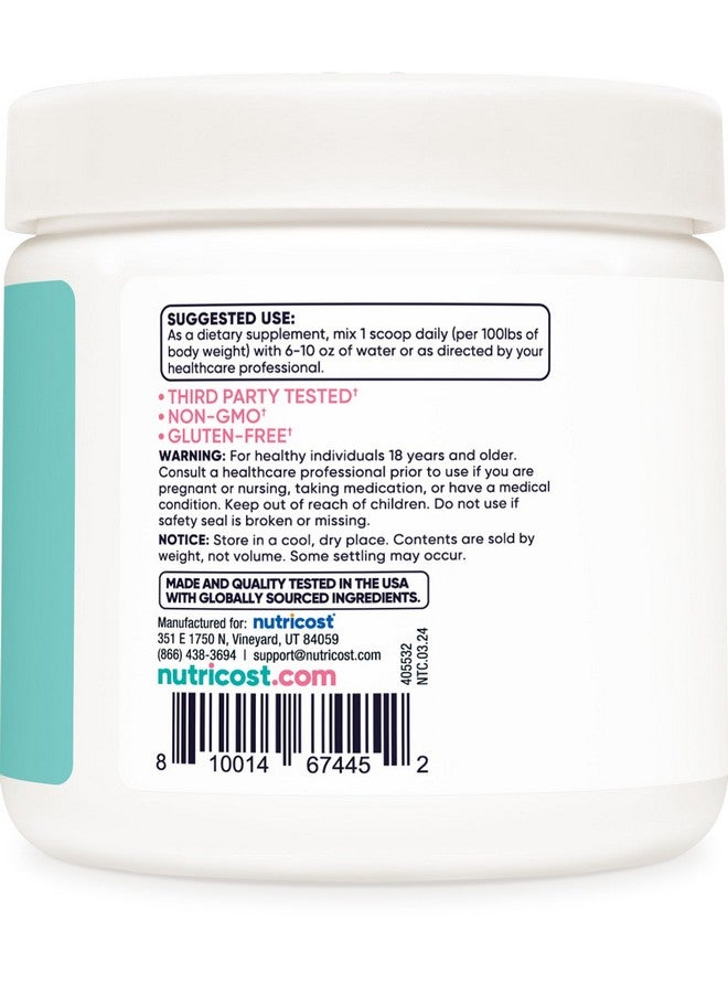 Nutricost Creatine Monohydrate Powder for Women, Micronized, Unflavored, 50 Servings - Vegetarian, Non-GMO, Gluten Free - Image 4